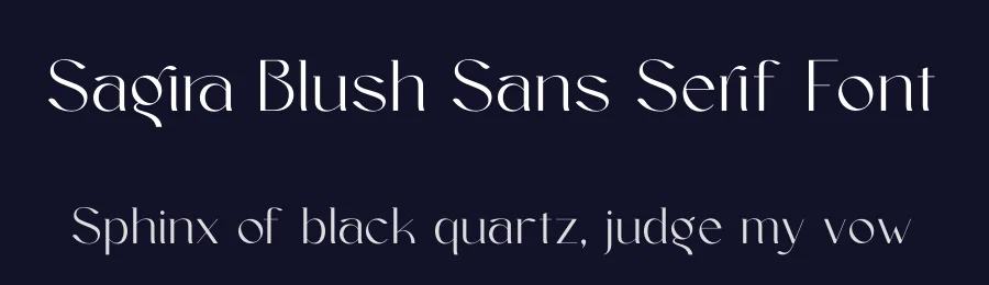 Sagira Blush Sans Serif Font by timelesstype.co — Display Font — thumbnail 2