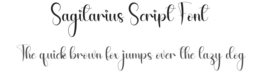 Sagitarius Script Font by andikastudio — Script Handwritten Font