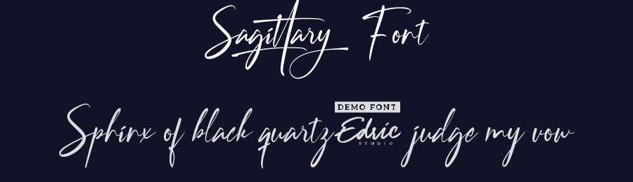 Sagittary Font by edricstudio — Script Handwritten Font — thumbnail 2