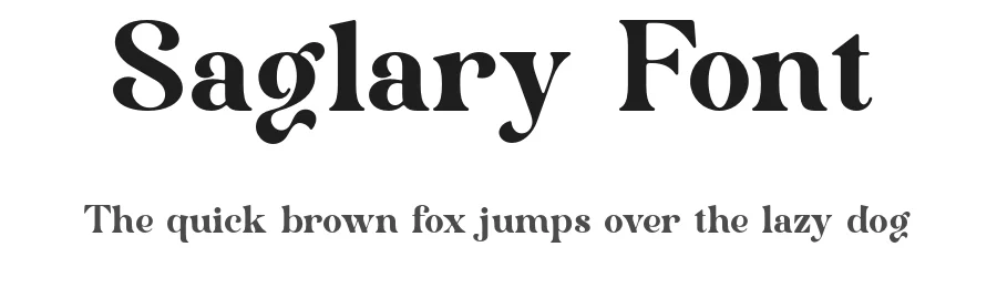 Saglary Font by ErmediaStudio — Serif Font