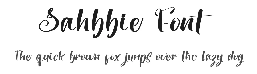 Sahbbie Font by inermediaSTUDIO — Script Handwritten Font