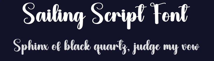 Sailing Script Font by andikastudio — Script Handwritten Font — thumbnail 2