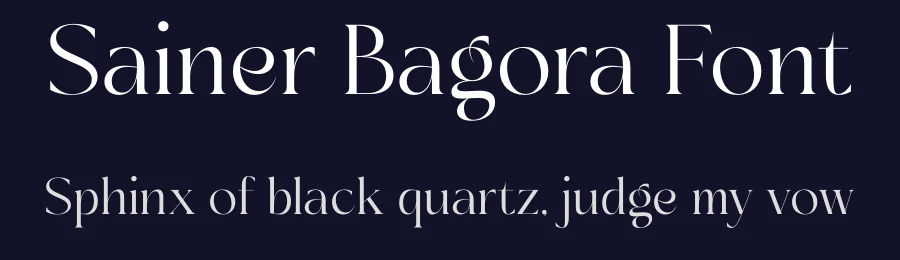 Sainer Bagora Font by timelesstype.co — Serif Font — thumbnail 2