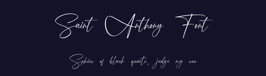 Saint Anthony Font by Alpaprana — Script Handwritten Font — thumbnail 2