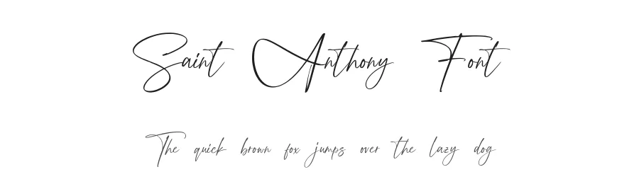 Saint Anthony Font by Alpaprana — Script Handwritten Font