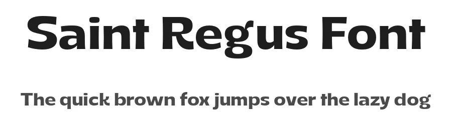 Saint Regus Font by Sonar Hubermann — Sans Serif Font