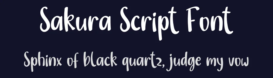 Sakura Script Font by inermediaSTUDIO — Script Handwritten Font — thumbnail 2