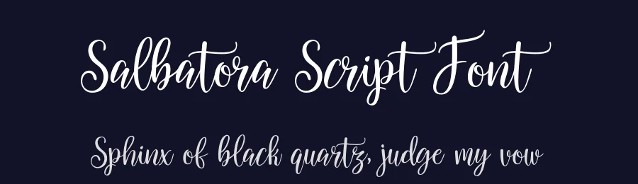Salbatora Script Font by Areatype — Script Handwritten Font — thumbnail 2