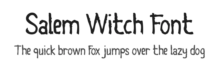 Salem Witch Font by productype — Decorative Font