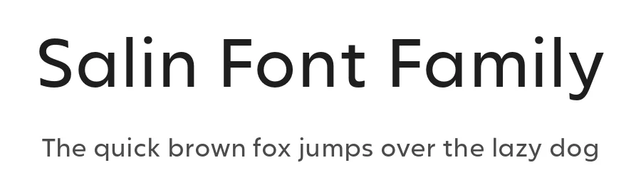 Salin Font Family by Hurufatfont — Sans Serif Font