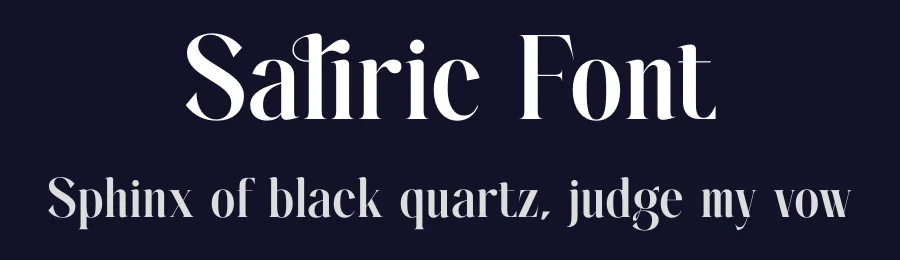 Saliric Font by TypeLogue — Serif Font — thumbnail 2