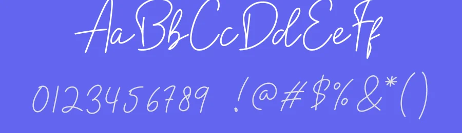 Sallimetta Script Font by creativeletter — Script Handwritten Font — thumbnail 3