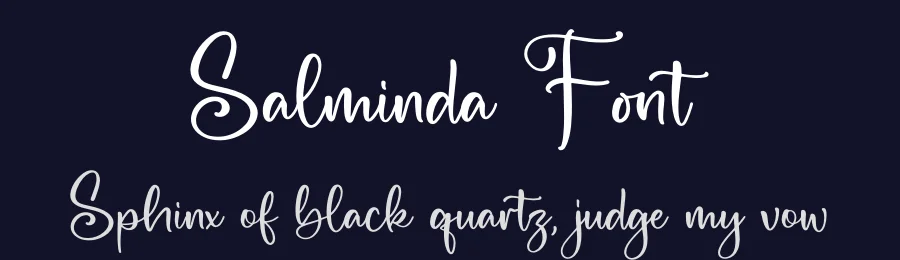 Salminda Font by letterfabric — Script Handwritten Font — thumbnail 2