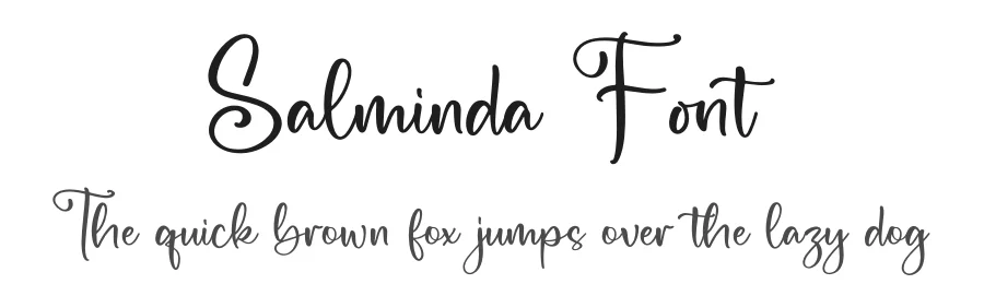Salminda Font by letterfabric — Script Handwritten Font