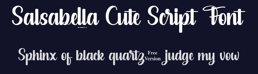 Salsabella Cute Script Font by Ketikata Studio — Script Handwritten Font — thumbnail 2