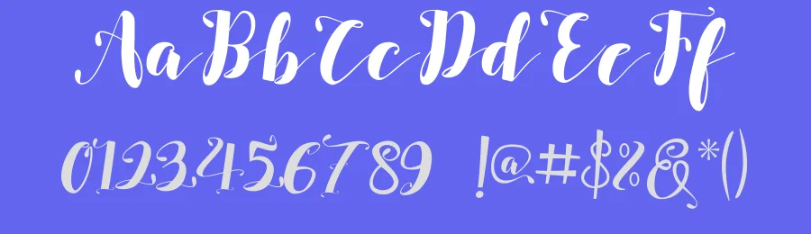 Salsabilla Script Font by Wox/CoreLine Type — Script Handwritten Font — thumbnail 3
