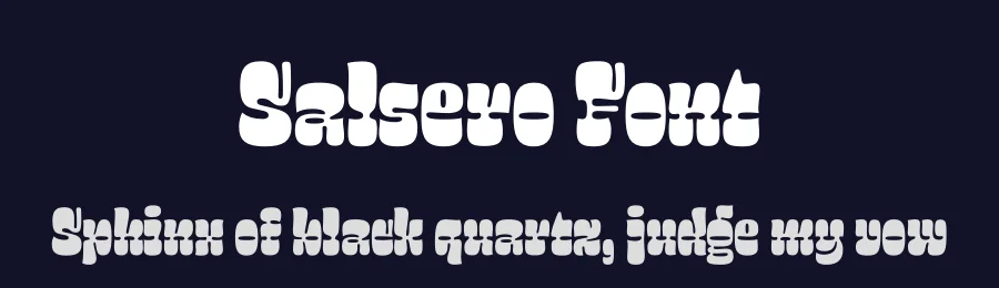 Salsero Font by Plau — Slab Serif Font — thumbnail 2