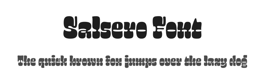 Salsero Font by Plau — Slab Serif Font