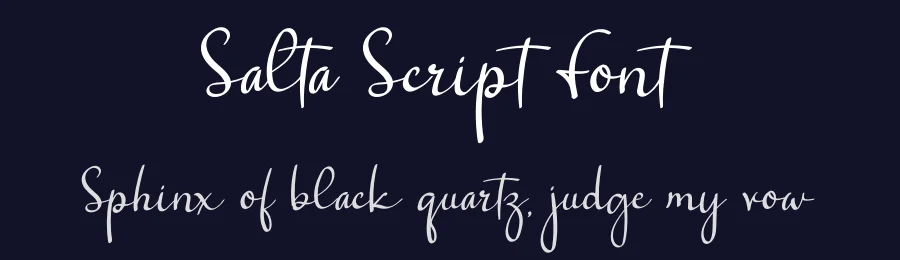 Salta Script Font by letterenastudios — Script Handwritten Font — thumbnail 2