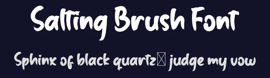 Salting Brush Font by productype — Script Handwritten Font — thumbnail 2
