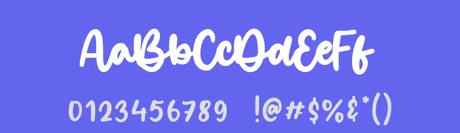 Salty Ocean Brushed Handdraw Font by balpirick — Script Handwritten Font — thumbnail 3