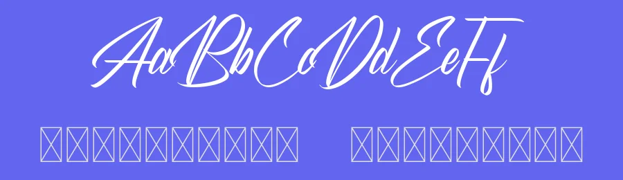 Salvations Calligraphy Font by CalligraphyFonts.net — Script Handwritten Font — thumbnail 3