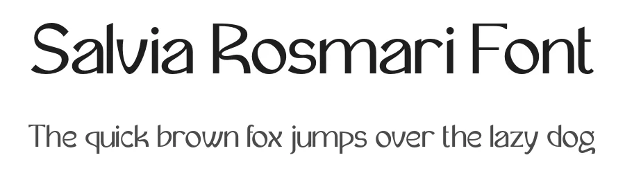 Salvia Rosmari Font by Pikgura Type — Serif Font