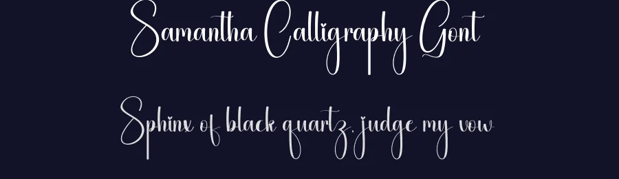 Samantha Calligraphy Font by andikastudio — Script Handwritten Font — thumbnail 2