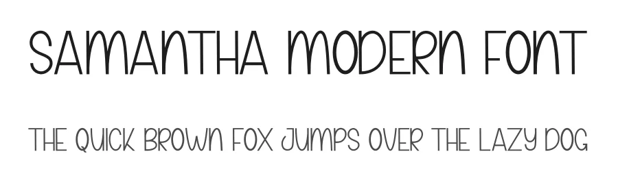 Samantha Modern Font by inermediaSTUDIO — Display Font