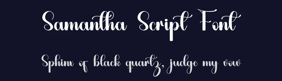 Samantha Script Font by inermediaSTUDIO — Script Handwritten Font — thumbnail 2