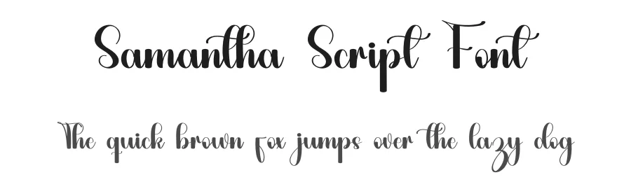 Samantha Script Font by inermediaSTUDIO — Script Handwritten Font