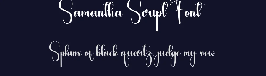Samantha Script Font by andikastudio — Script Handwritten Font — thumbnail 2