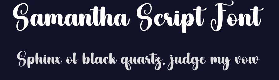Samantha Script Font by andikastudio — Script Handwritten Font — thumbnail 2