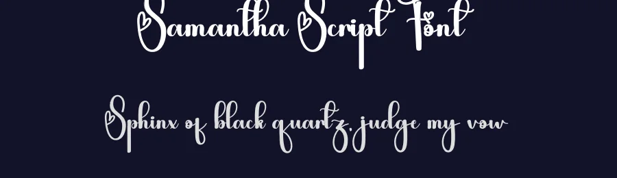 Samantha Script Font by andikastudio — Script Handwritten Font — thumbnail 2
