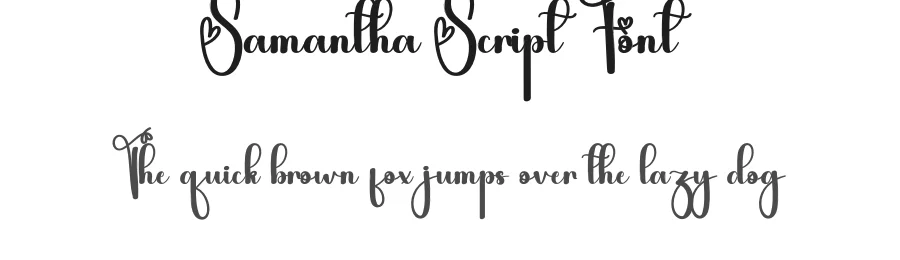 Samantha Script Font by andikastudio — Script Handwritten Font