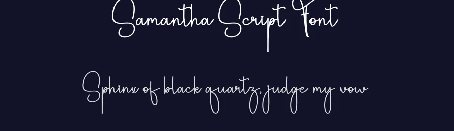 Samantha Script Font by andikastudio — Script Handwritten Font — thumbnail 2