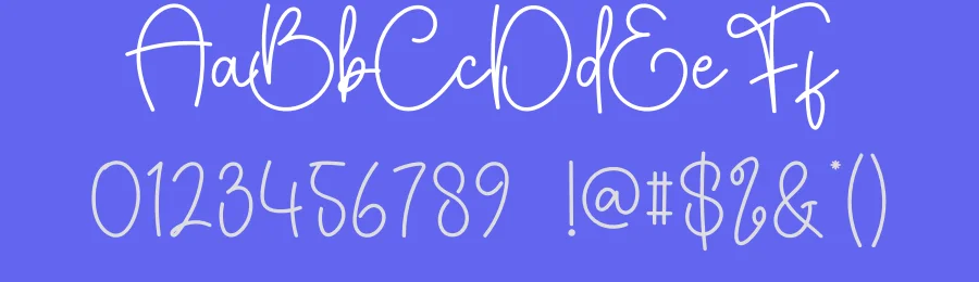 Samantha Script Font by creativeletter — Script Handwritten Font — thumbnail 3