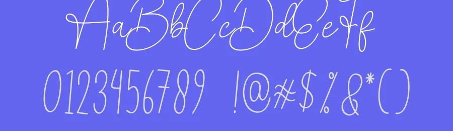 Samantha Signature Handwritten Font by creativeletter — Script Handwritten Font — thumbnail 3