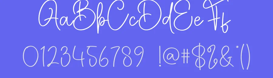 Samantha Signature Script Font by creativeletter — Script Handwritten Font — thumbnail 3