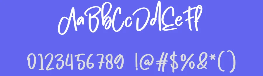 Samble Script Font by creativeletter — Script Handwritten Font — thumbnail 3