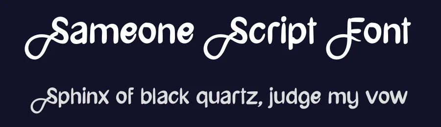 Sameone Script Font by andikastudio — Script Handwritten Font — thumbnail 2