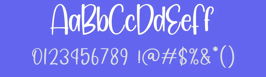 Sample Designer Display Font by creativeletter — Display Font — thumbnail 3