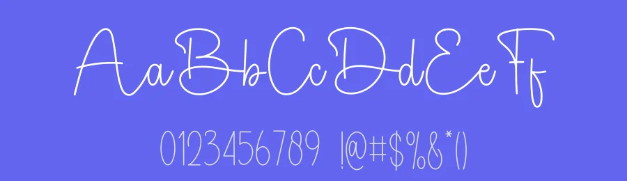 Sample Harmony – Simple Handwritten Font by freshtypeink — Script Handwritten Font — thumbnail 3