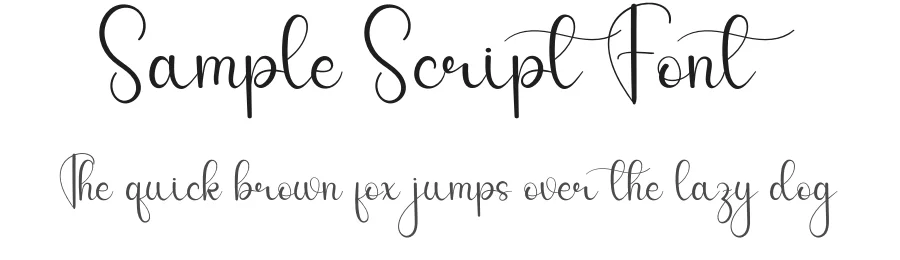 Sample Script Font by andikastudio — Script Handwritten Font