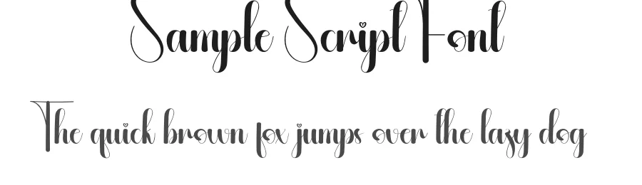 Sample Script Font by andikastudio — Script Handwritten Font