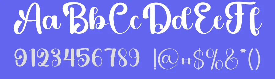 Sample Snowman Style Script Font by freshtypeink — Script Handwritten Font — thumbnail 3