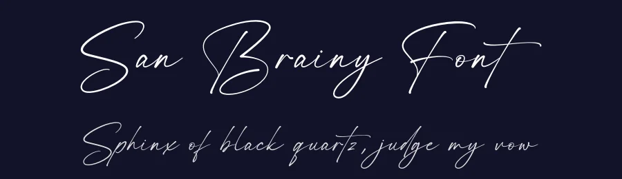 San Brainy Font by Rantautype — Script Handwritten Font — thumbnail 2