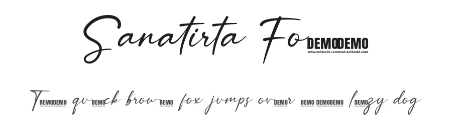 Sanatirta Font by didiksaputra — Script Handwritten Font