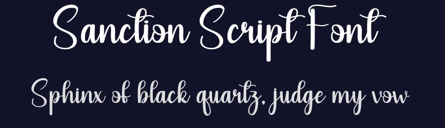Sanction Script Font by andikastudio — Script Handwritten Font — thumbnail 2