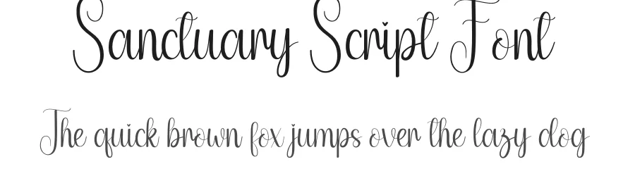 Sanctuary Script Font by andikastudio — Script Handwritten Font